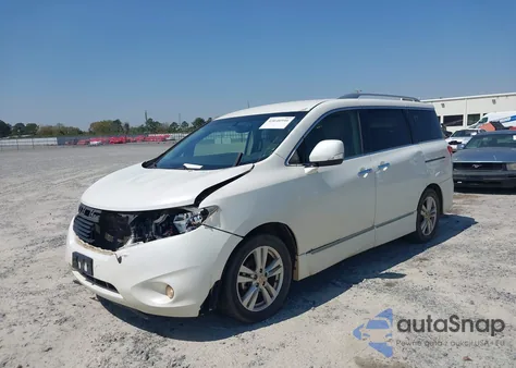 2013 Nissan Quest Sl из США, поврежденный, VIN JN8AE2KP6D9070281